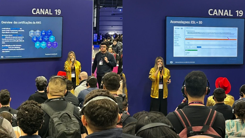 Palestra Marília Brito no AWS Summit SP 2026